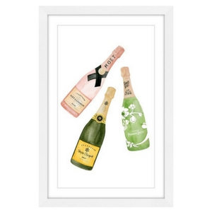Champagne Lovers Gift Guide - Champagne artwork