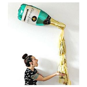 Champagne Lovers Gift Guide - Ultimate Champagne bottle balloon