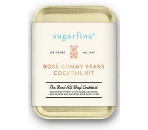 Champagne Lovers Gift Guide - Rose Gummy Bears Cocktail Kit
