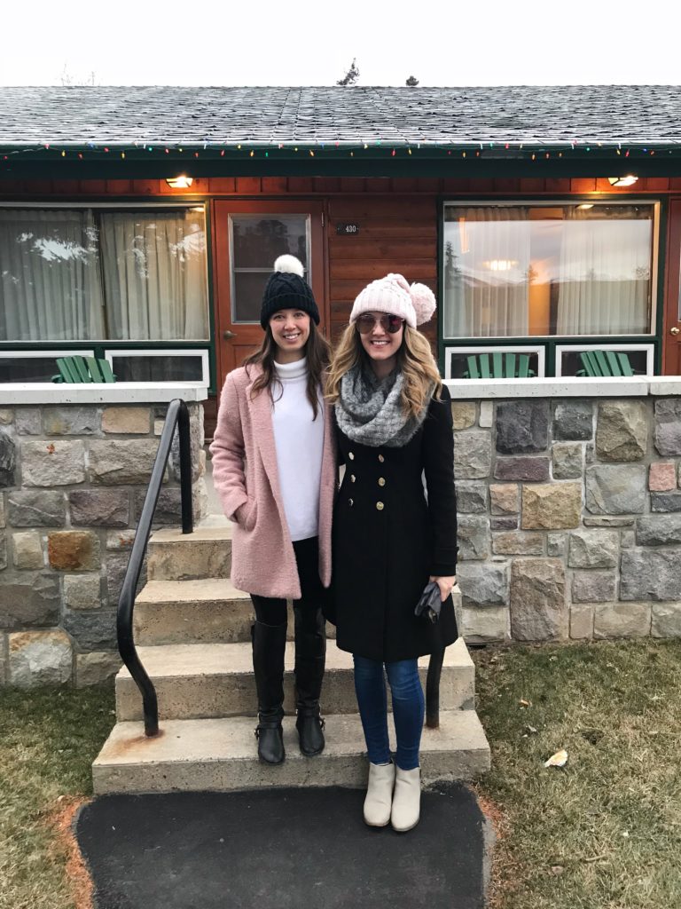 Our log cabin residence while attending Christmas in November at the Fairmont Jasper Park Lodge