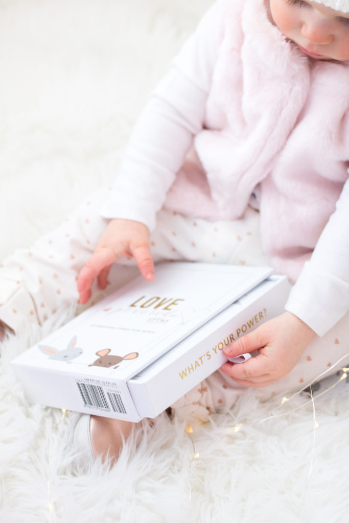 Love Powered Littles box set with affirmation cards to help little ones strengthen their feelings of self-worth, self-love and self-confidence