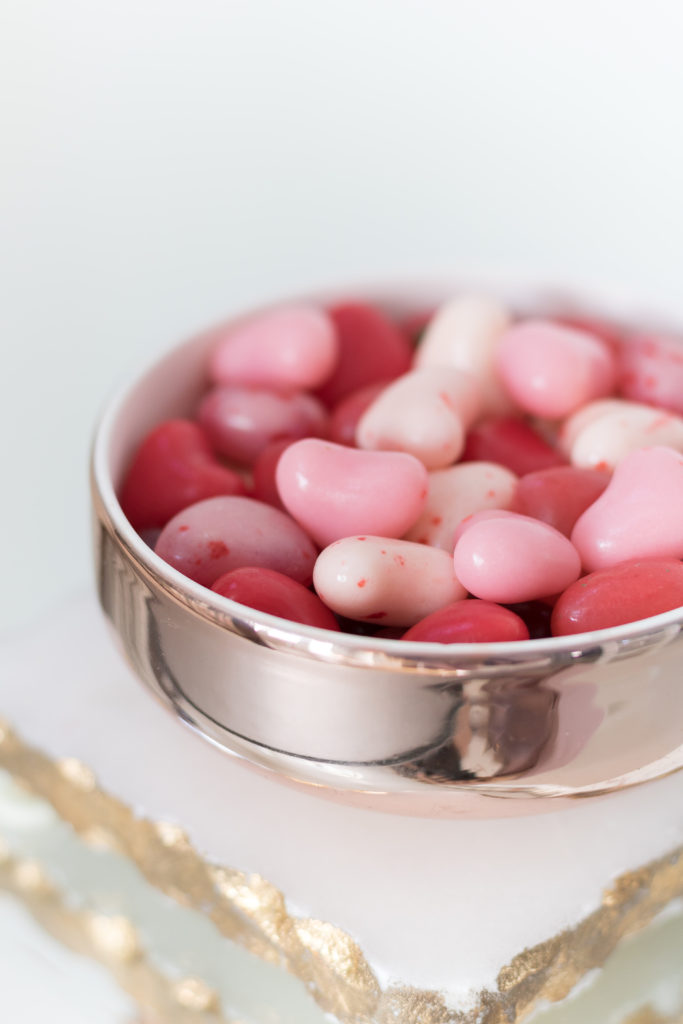 The tastiest cinnamon hearts - Valentine’s Day bar - Chandeliers and Champagne 