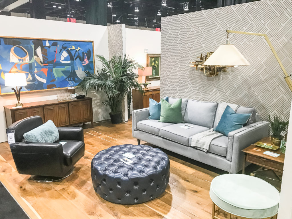 Retro Renewal living room feature and the Edmonton Home and Garden Show 2018