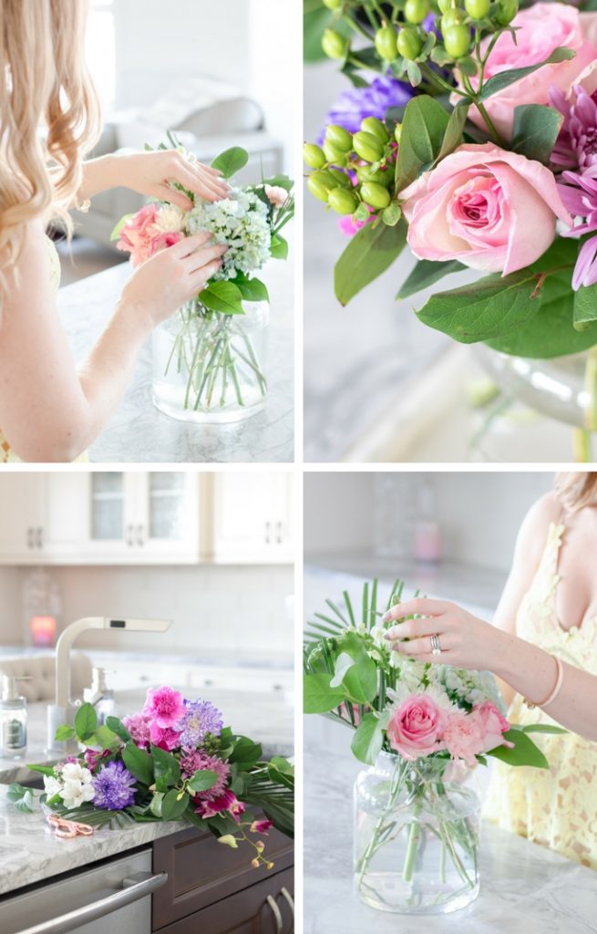Refresh for spring with gorgeous fresh floral bouquets. Flower styling. Fresh florals. Swoon-worthy floral arrangements for springtime.