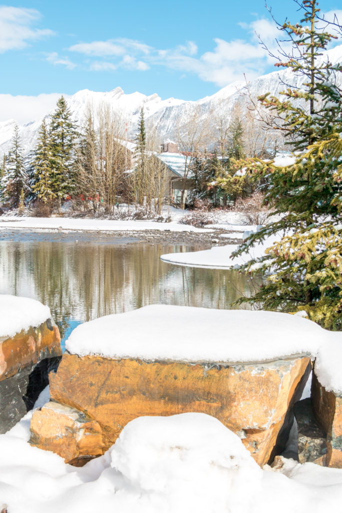The Bow River in Canmore, Alberta - Canmore Family Trip - Rocky Mountain vacations
