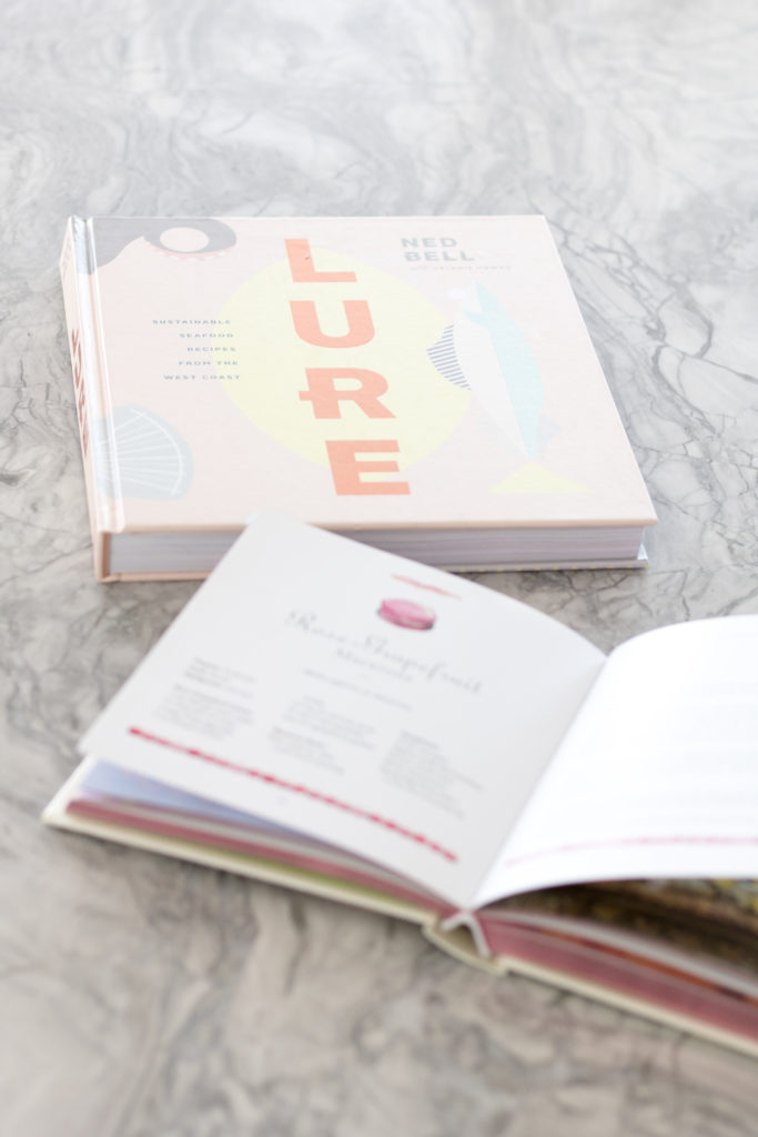 Pink Lure Recipe book by Ned Bell - Pink Kitchen Accessories 