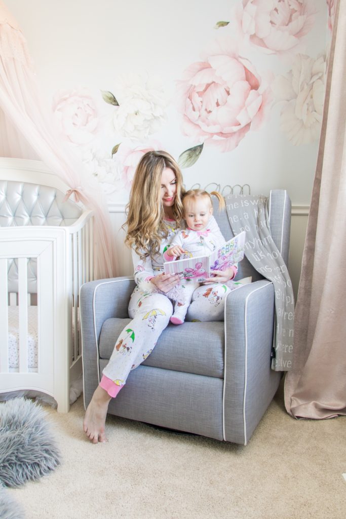 Matching Mommy and Me pyjamas - Beaufort Bonnet Company - Pink and Gray Nursery 