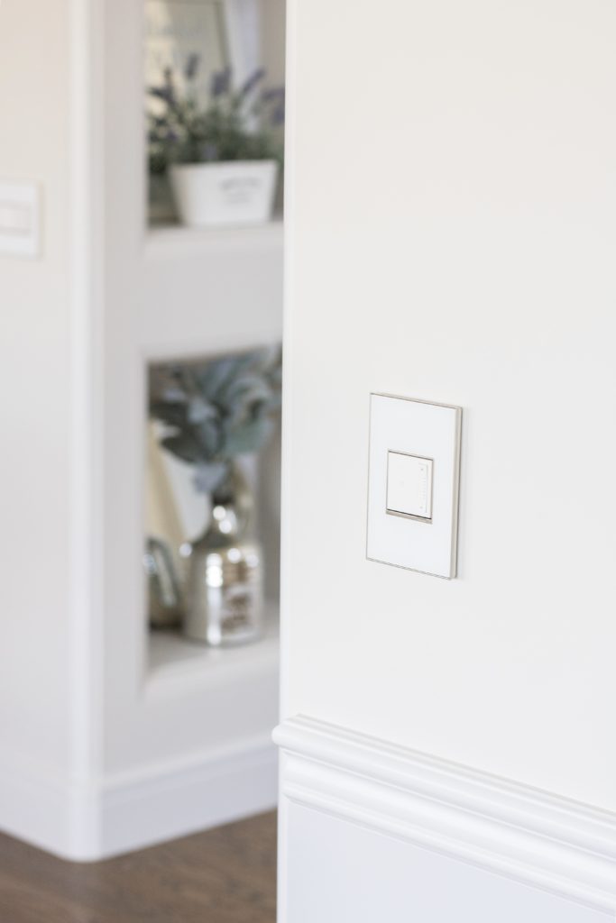 Adorne Collection by Legrand sofTap dimmer switch functions with a simple touch of the finger- Enhancing your home with deluxe light switches and power outlets