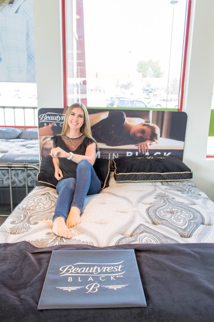 Choosing the perfect mattress at The Brick - Mattress shopping at the Brick - The Brick Beautyrest Black