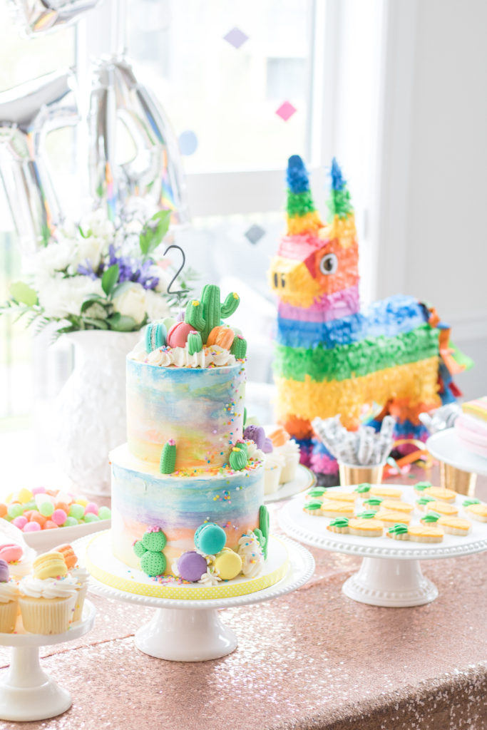 Fiesta birthday party inspiration - Fiesta birthday party cake - Fiesta birthday party piñata 