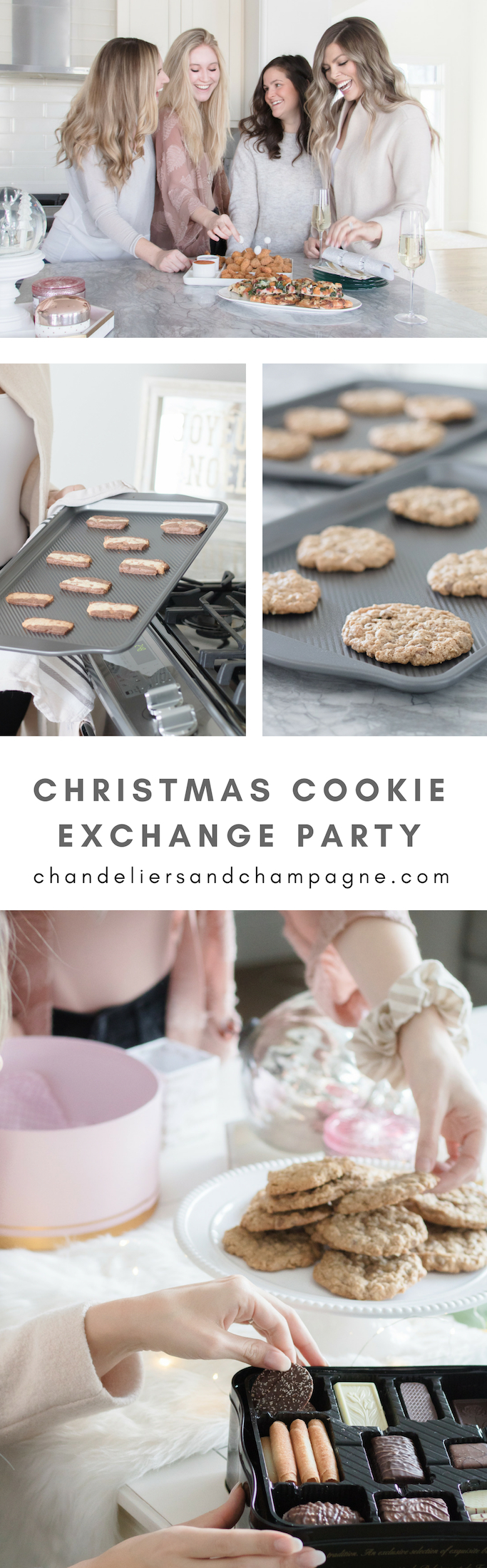 Christmas Cookie Exchange party - how to host a Christmas cookie exchange - ideas on hosting a holiday cookie exchange - Christmas baking ideas