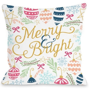 60 Cute Christmas Pillows - Chandeliers and Champagne