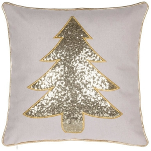 Gold sequin Christmas tree pillow, gold sparkle Christmas tree pillow, gold sequin Christmas tree cushion, 60 cute Christmas pillows, 60 cute holiday pillows, cute Christmas cushions