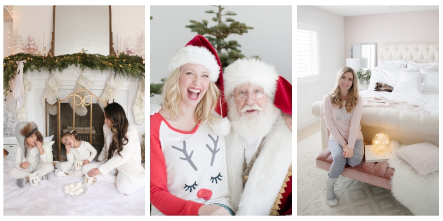 Cozy Christmas Morning Blog Hop - Sharing cozy Christmas pajamas and loungewear to make your Christmas morning cozy
