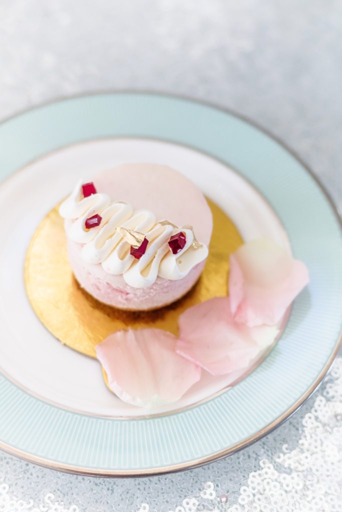 Mini Cherry Cheesecake - Easy Valentine's Day Dessert Table