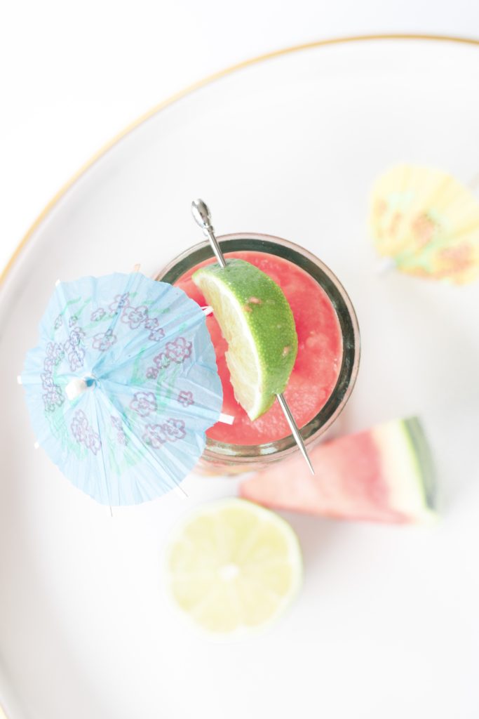 Frozen Water-Yellin’ Watermelon Tiki Drink