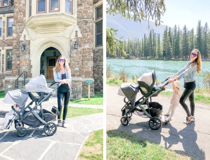 UPPAbaby VISTA stroller as a double