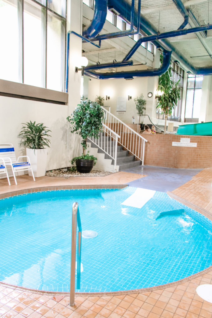 Baby pool at Sheraton Cavalier Calgary Hotel