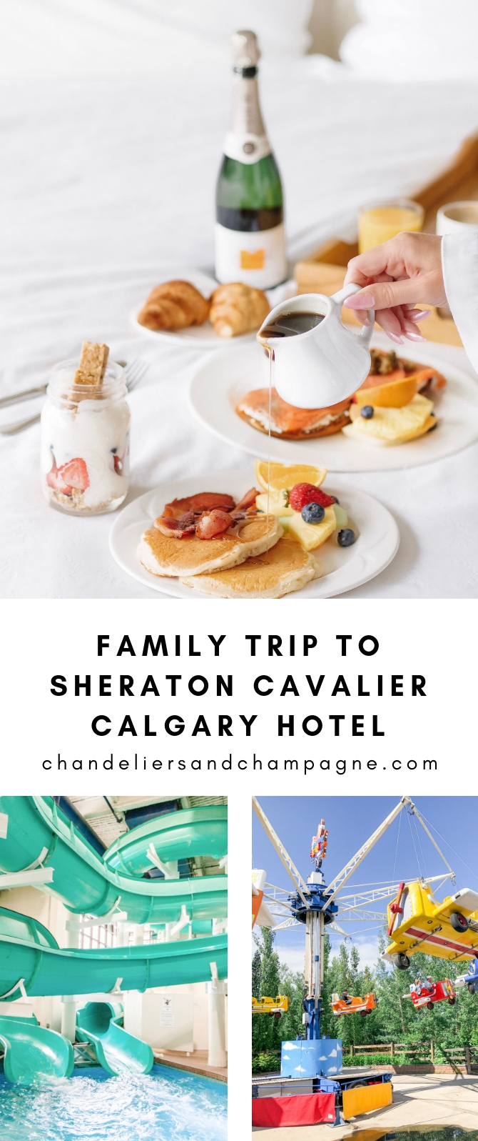 Family trip to Sheraton Cavalier Calgary Hotel