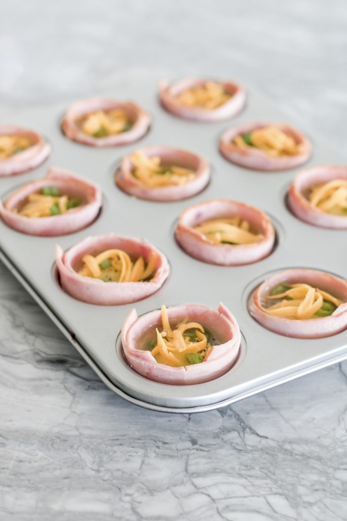 Make-Ahead Turkey Bacon Wrapped Egg Cups