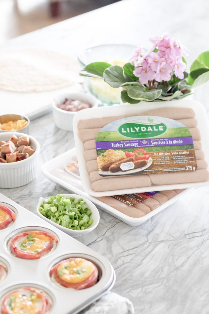 Lilydale breakfast sausages are perfect for breakfast make-ahead meal prep
