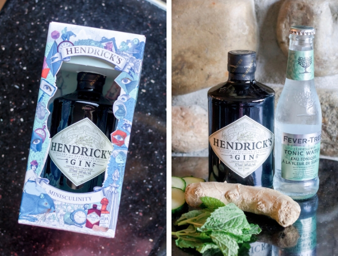 Ingredients for Hendrick's Elderflower Gin and Tonic 
