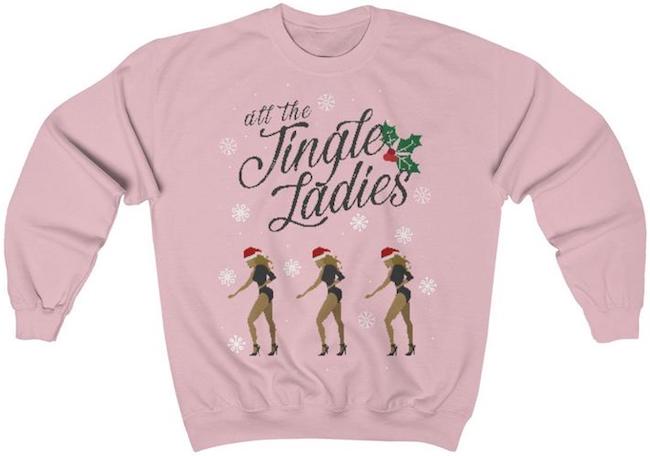 All the Jingle Ladies : Women's Christmas sweaters 
