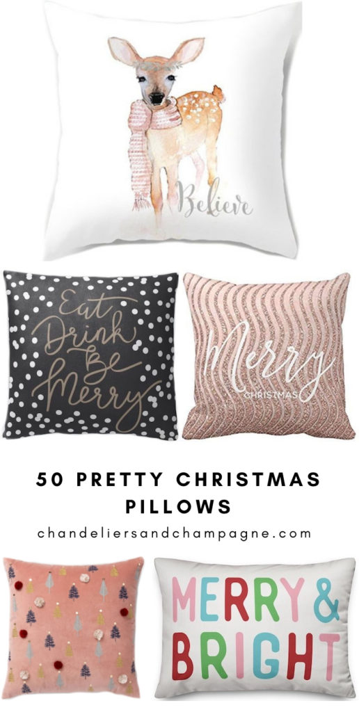 50 pretty Christmas pillows