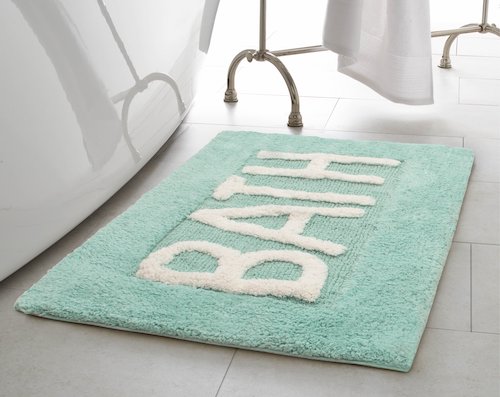 50 Cute Bath Mats That'll Make You Smile - Chandeliers and Champagne