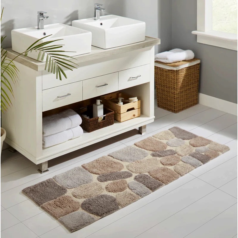 Pebble Bath Mat - 50 fun bath mats