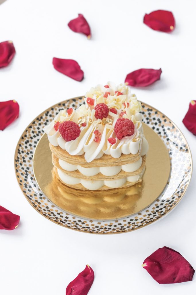 Heart-shaped Napoleon: Valentine's Day Dessert Ideas
