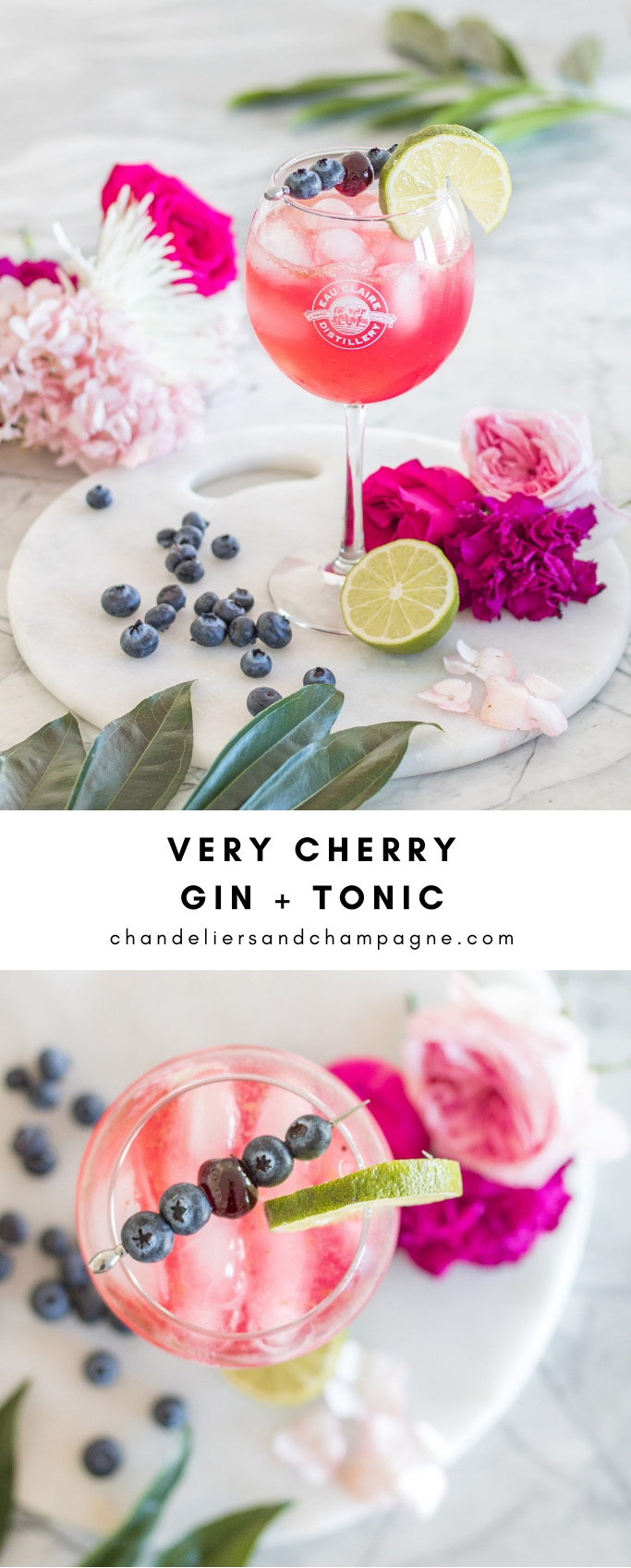 Very Cherry Gin and Tonic Recipe