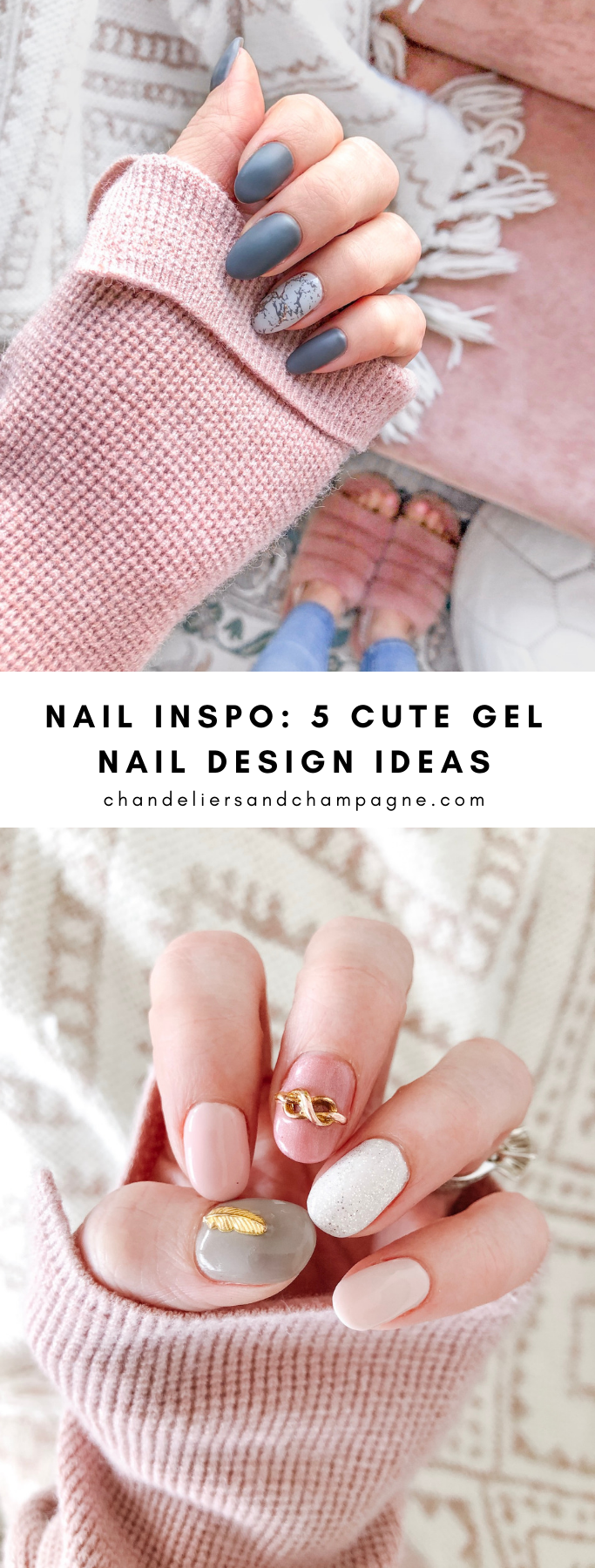 Nail Inspo: 5 Cute Gel Nail Design Ideas
