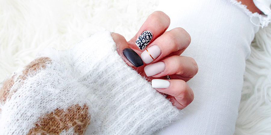 Matte leopard nails: trendy nail designs to try in 2021