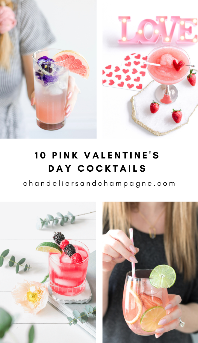 10 Pretty Pink Valentine's Day cocktail recipes