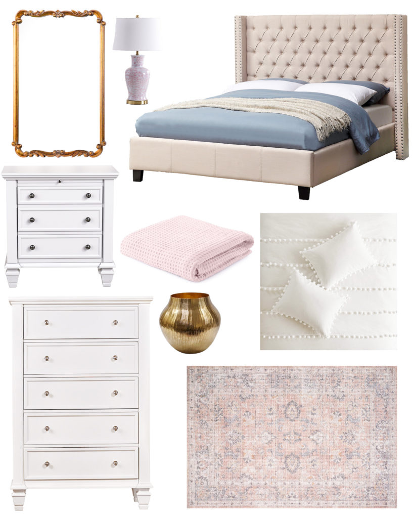 Everyday Elegant Master Bedroom Design Board