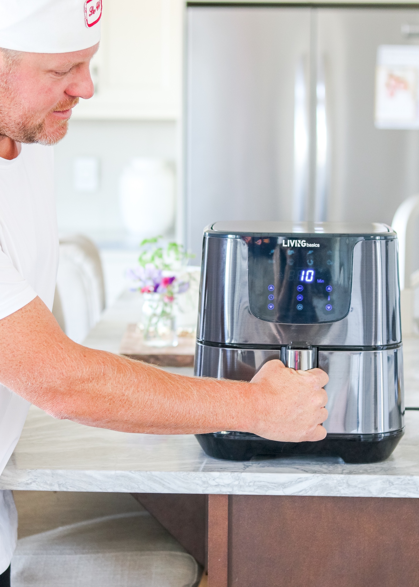 Cooking with ease with LivingBasics air fryer