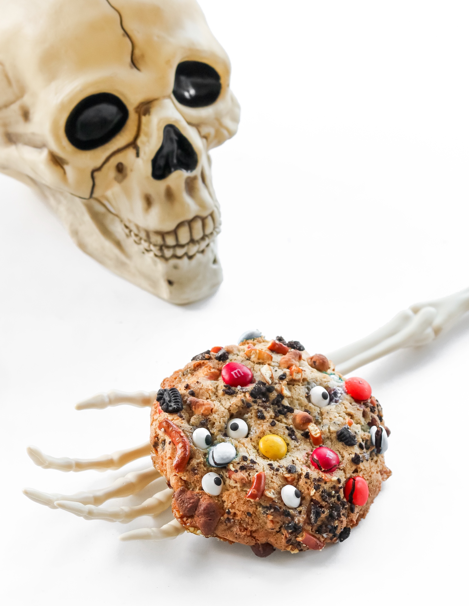 Halloween Monster Cookie for Halloween Dessert Board