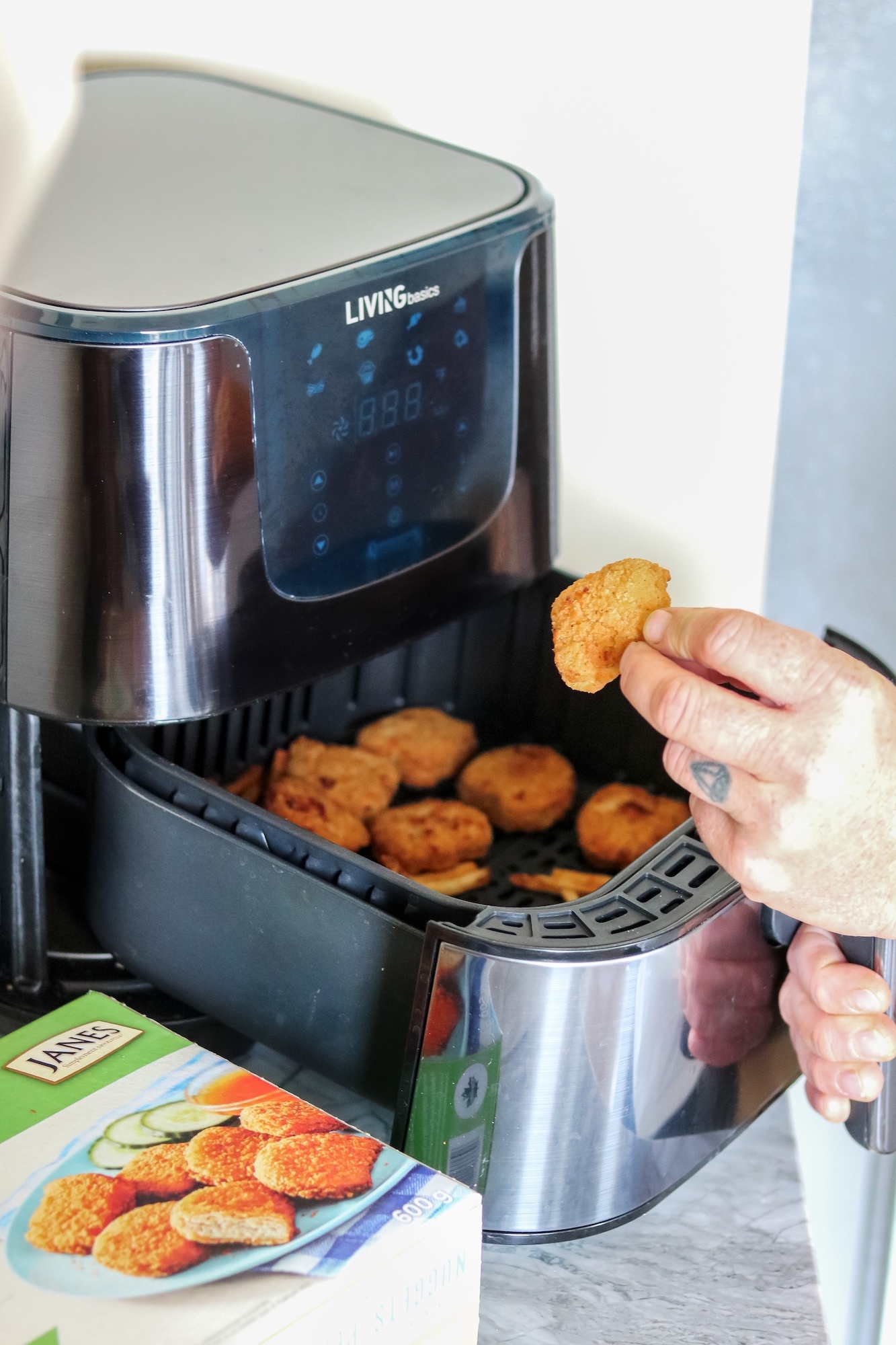 Air fryer nuggets