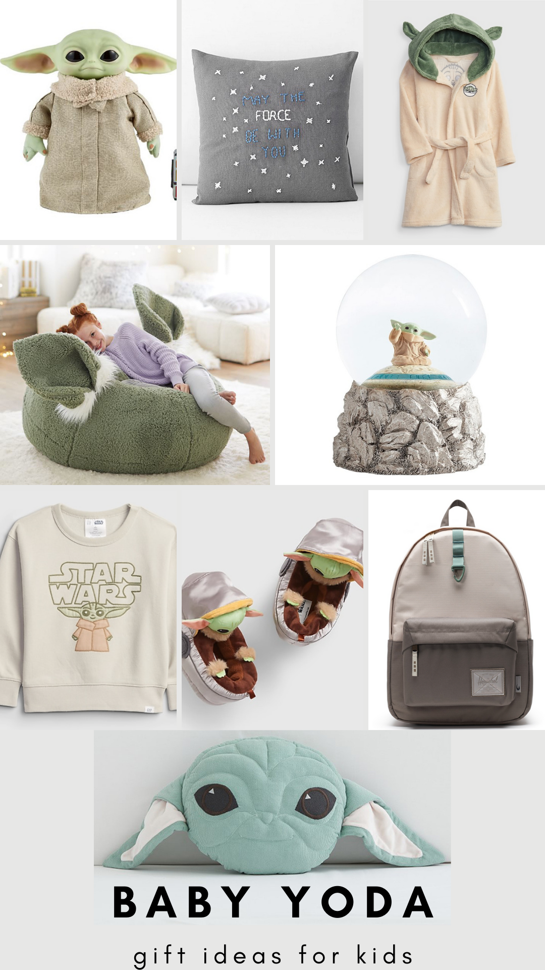 Baby Yoda gift ideas for kids