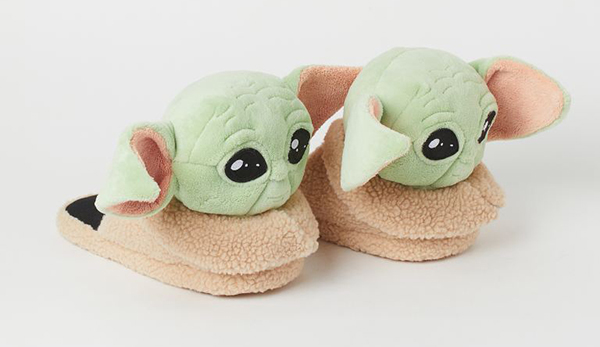 Baby yoda slippers