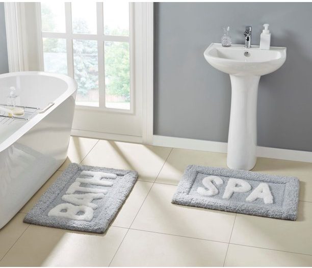 Cute bath mats and sets: bath and spa set