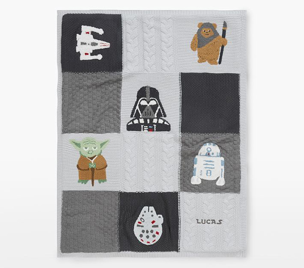 Star Wars patchwork blanket