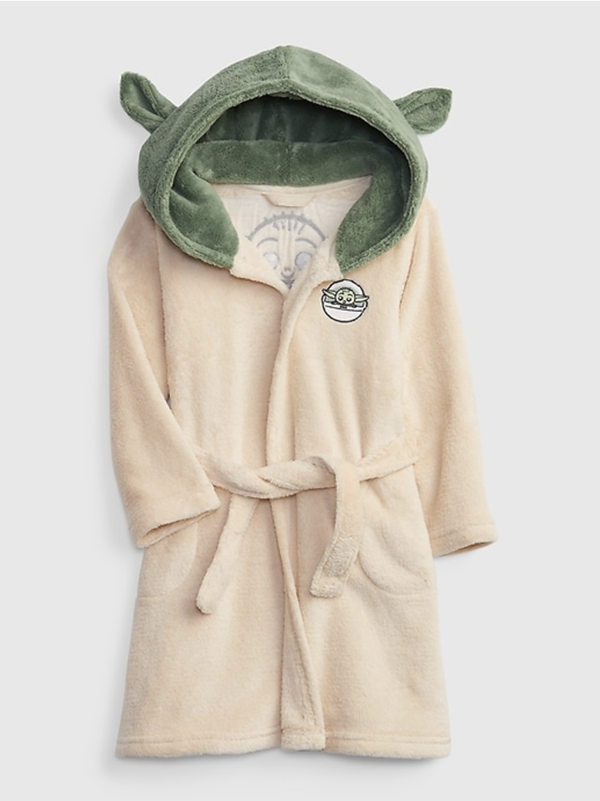 Baby Yoda bathrobe for kids
