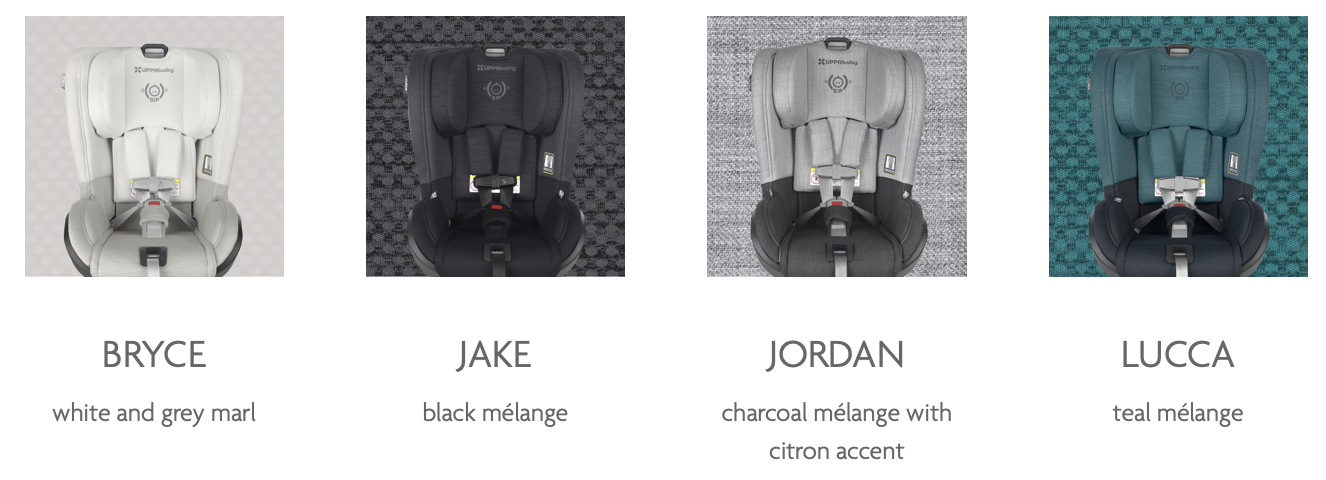 Multiple colours of UPPAbaby KNOX car seat 