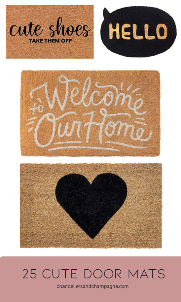 50 Cute Doormats You Need in Your Life Right Now, Emmaline Bride