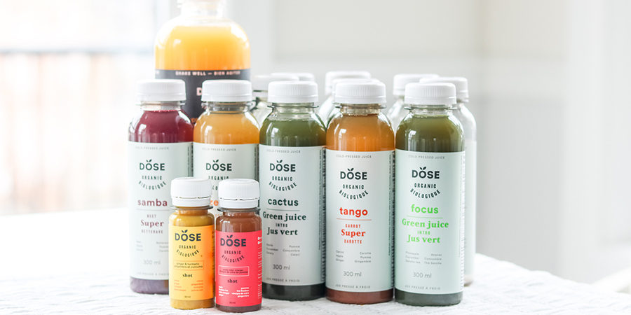 DOSE Juice discount code and review : fresh pressed juices, smoothies and wellness shots