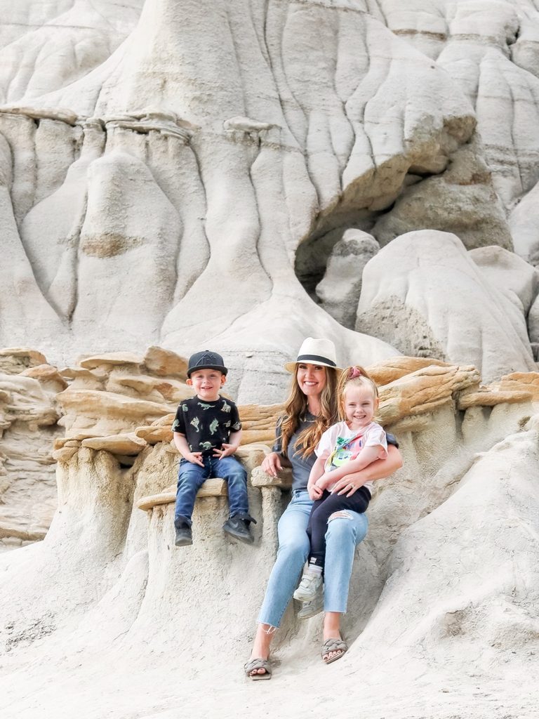 The Best Drumheller Activities With Kids - Exploring the badlands in Drumheller - Drumheller Hoodoos Trail