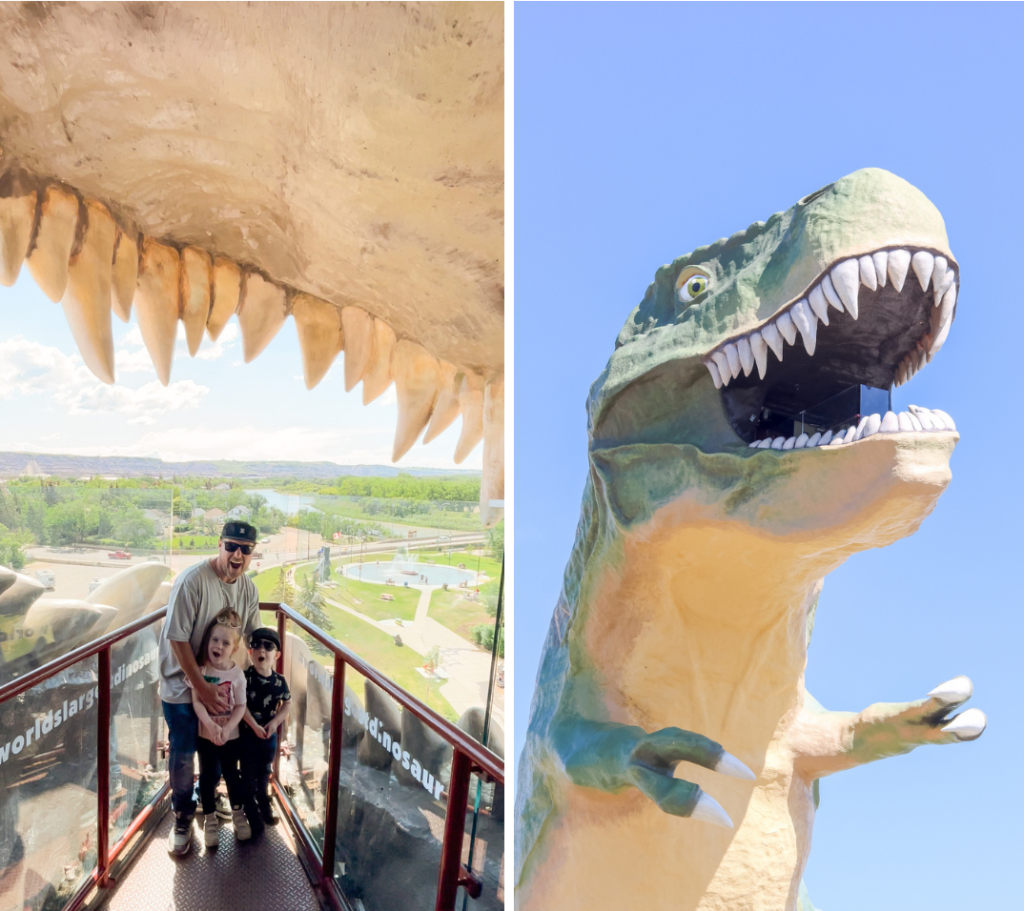 Worlds Tallest Dinosaur Drumheller - Best Activities in Drumheller for families