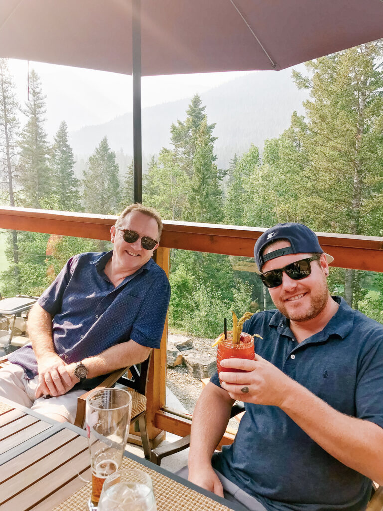 to Stewart Creek Golf & Country Club - best patios in Canmore